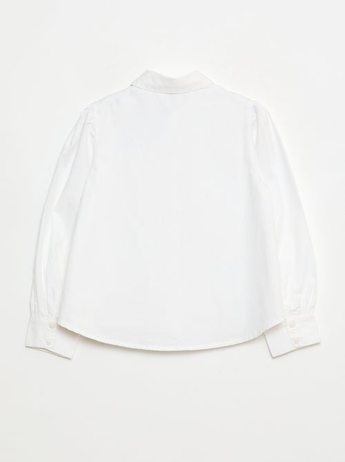 Overhemd met sieradenkraagje - Kiabi