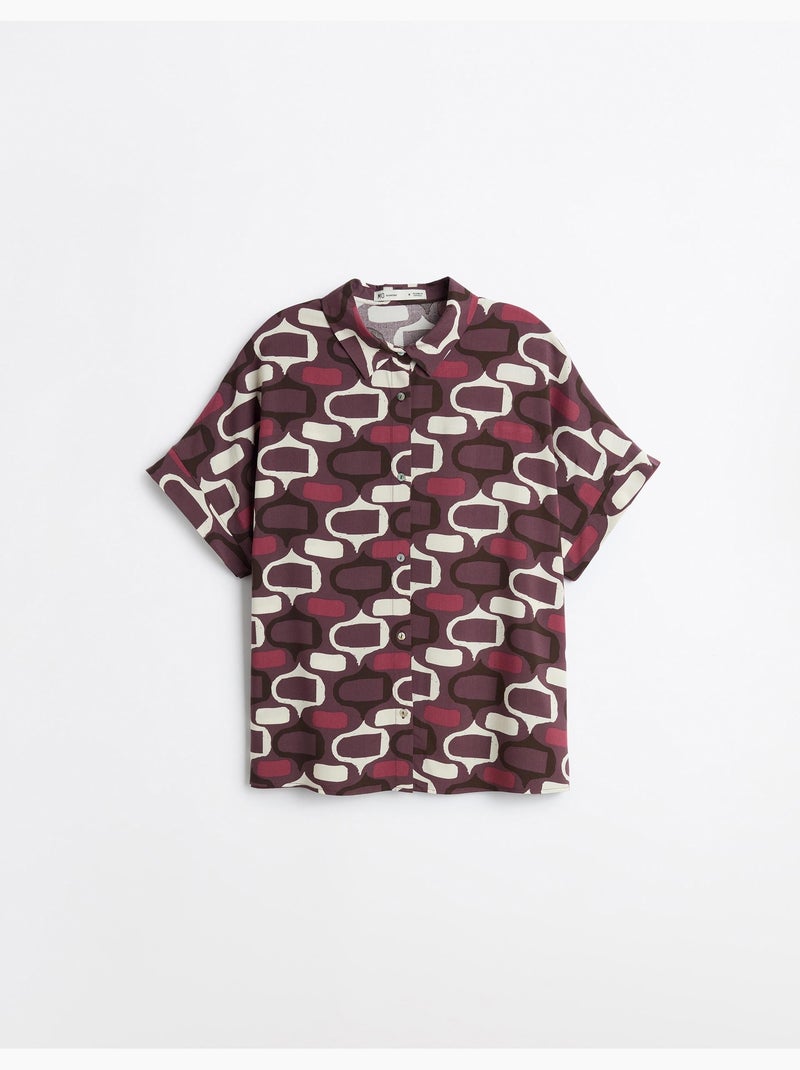 Overhemd, MO Fashion Paars - Kiabi