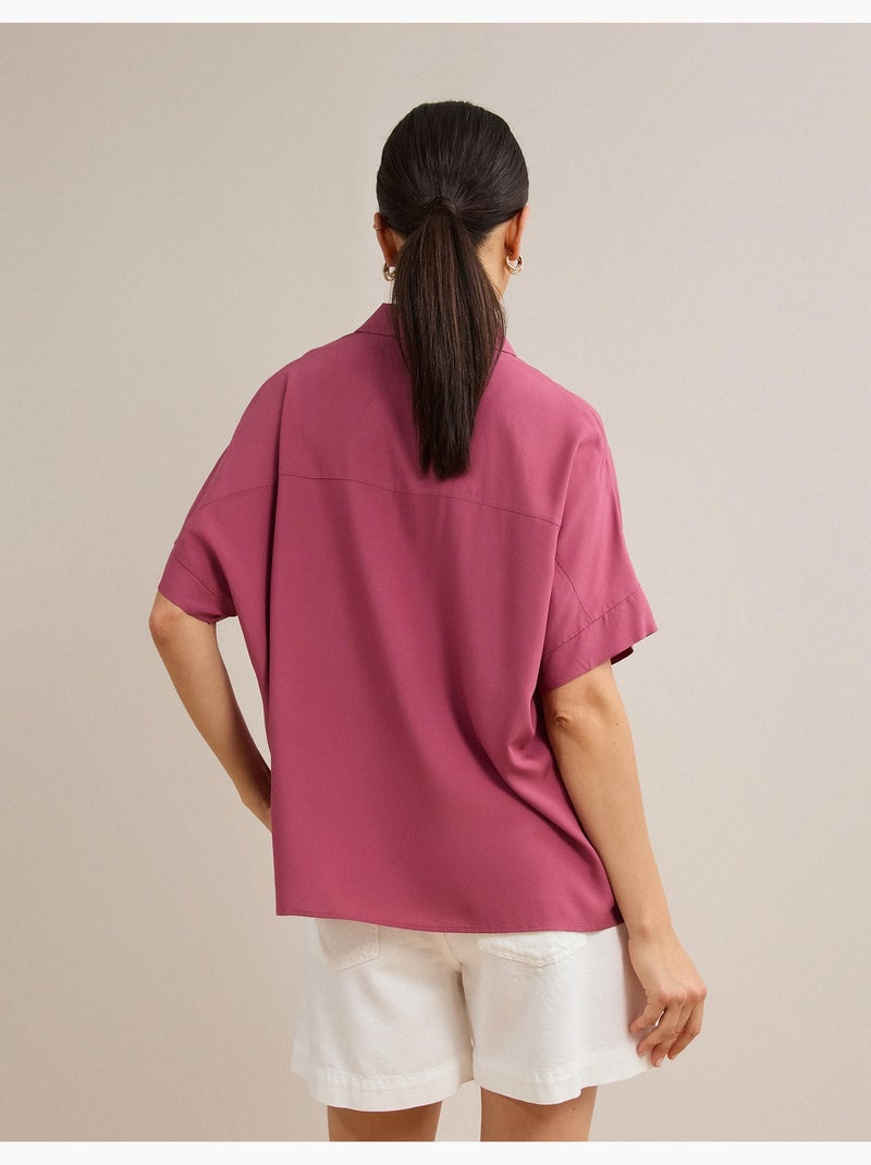 Overhemd, MO Fashion Paars - Kiabi