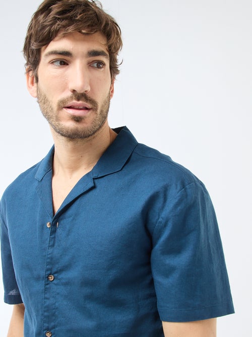 Overhemd van linnenmix - Kiabi