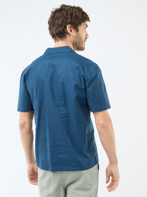 Overhemd van linnenmix - Kiabi