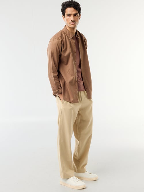 Overhemd van linnenmix - Kiabi