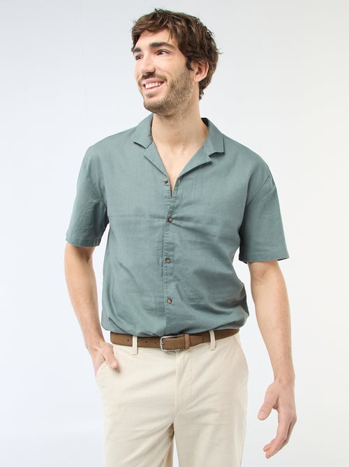 Overhemd van linnenmix - Kiabi