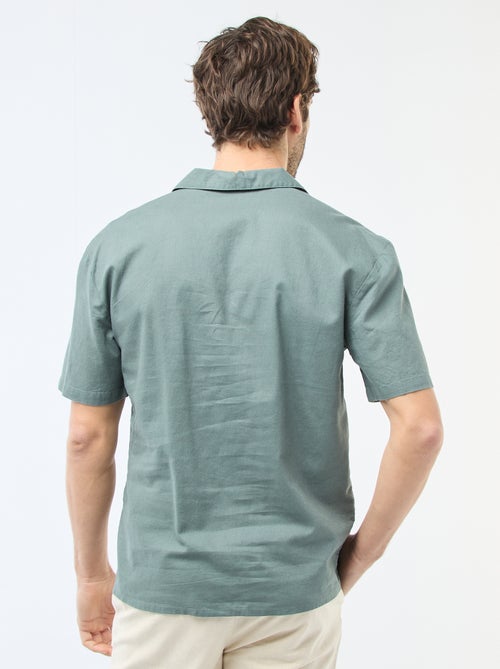 Overhemd van linnenmix - Kiabi