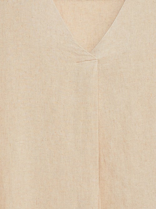 Overhemd van linnenmix 'JDY' - Kiabi