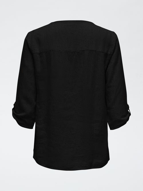 Overhemd van linnenmix 'JDY' - Kiabi