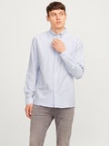 Overhemd van Oxford-katoen 'JJ Rebel' BLAUW - Kiabi