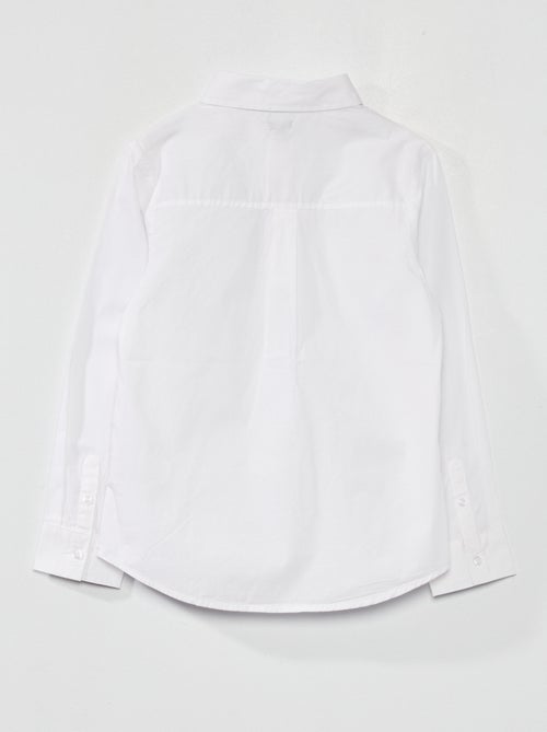 Overhemd van popeline - Kiabi