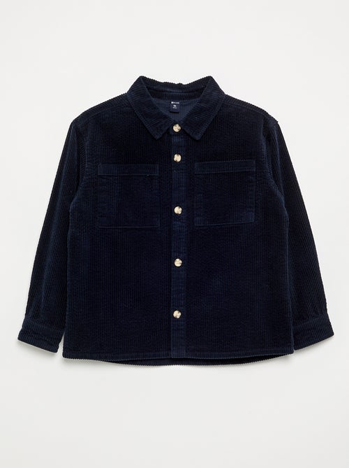 Overshirt van ribfluweel - Kiabi Overshirt van ribfluweel - Kiabi