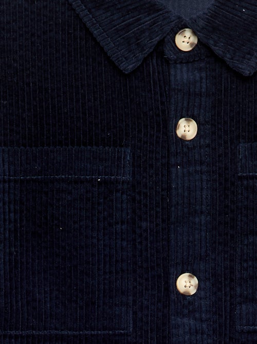 Overshirt van ribfluweel - Kiabi Overshirt van ribfluweel - Kiabi