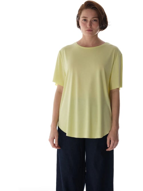 Oversize modal t-shirt met ronde hals penti - Kiabi