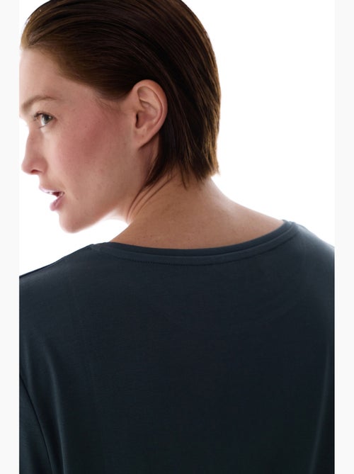 Oversize modal t-shirt met ronde hals penti - Kiabi Oversize modal t-shirt met ronde hals penti - Kiabi