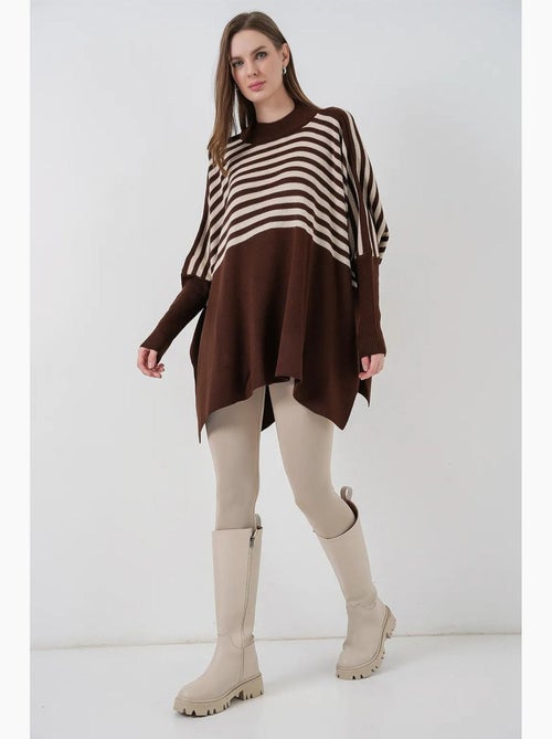 Oversized acryl trui met ronde hals bdart - Kiabi Oversized acryl trui met ronde hals bdart - Kiabi