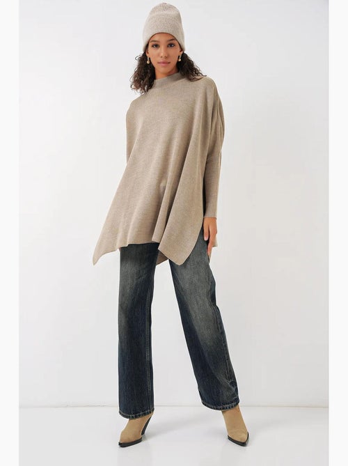 Oversized acryl trui met ronde hals bdart - Kiabi Oversized acryl trui met ronde hals bdart - Kiabi