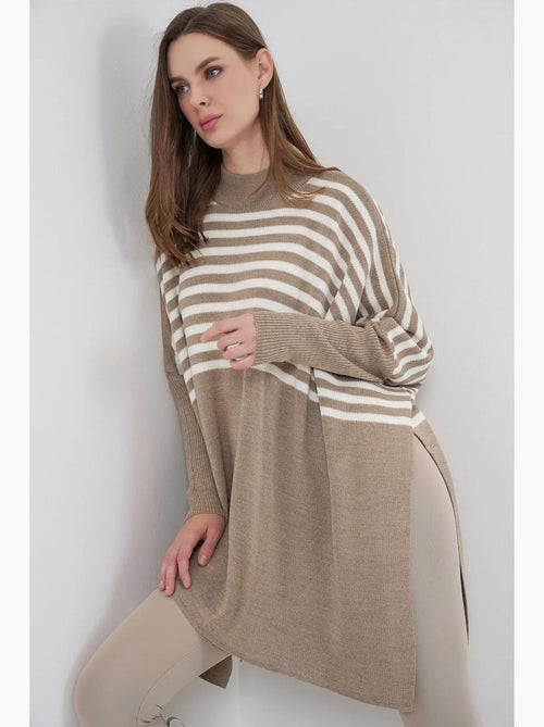 Oversized acryl trui met ronde hals bdart - Kiabi Oversized acryl trui met ronde hals bdart - Kiabi