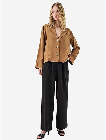 Oversized blazerjasje met knoopsluiting bdart