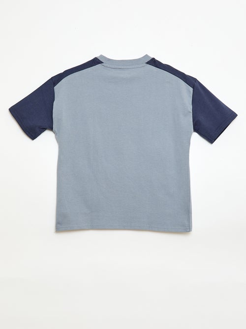 Oversized colorblock T-shirt - Kiabi