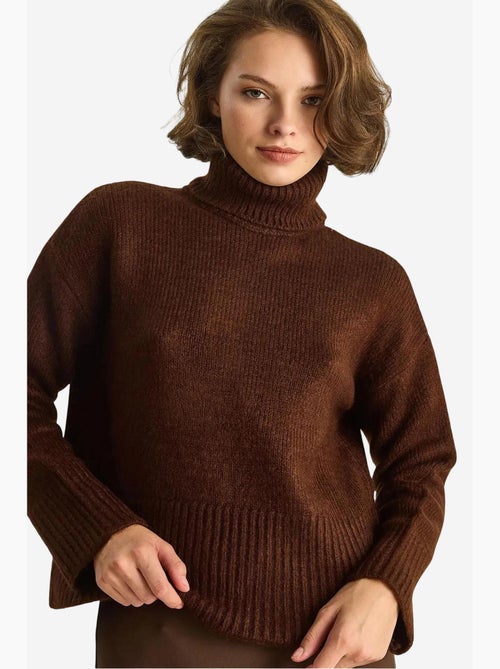 Oversized gebreide coltrui lucci - Kiabi Oversized gebreide coltrui lucci - Kiabi