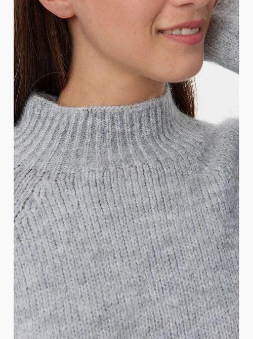 Oversized gebreide trui met hoge hals hiccup - Kiabi