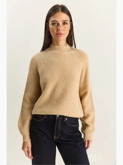 Oversized gebreide trui met ronde hals lucci - Kiabi Oversized gebreide trui met ronde hals lucci - Kiabi
