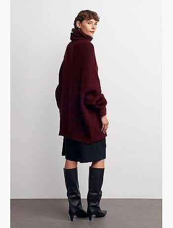 Oversized Geribde Coltrui