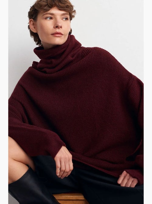 Oversized geribde coltrui dilvin - Kiabi Oversized geribde coltrui dilvin - Kiabi