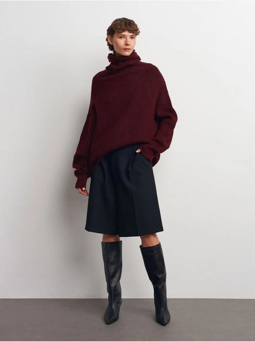 Oversized geribde coltrui dilvin - Kiabi Oversized geribde coltrui dilvin - Kiabi