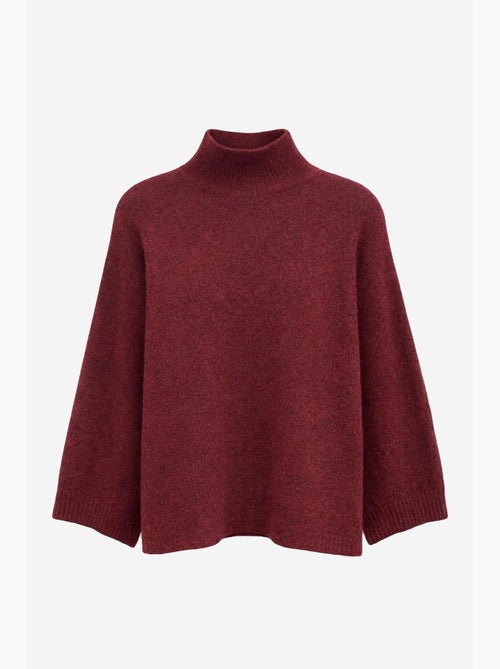 Oversized geribde coltrui mixray - Kiabi