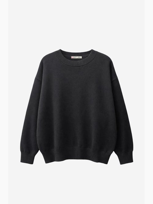 Oversized geribde gebreide trui mixray - Kiabi Oversized geribde gebreide trui mixray - Kiabi