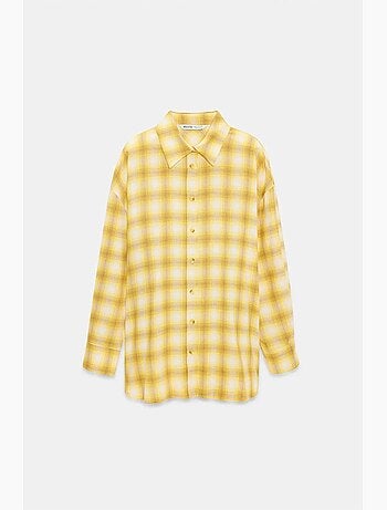 Oversized geruite blouse met lange mouwen dilvin