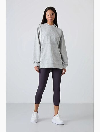 Oversized hoodie met print tommy