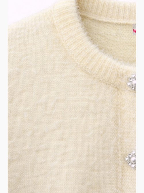 Oversized jacquard vest met knopen mixray - Kiabi