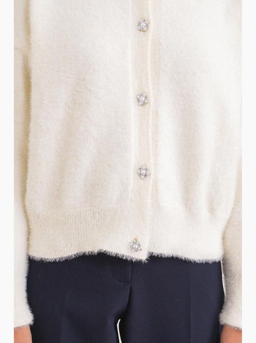 Oversized jacquard vest met knopen mixray - Kiabi Oversized jacquard vest met knopen mixray - Kiabi