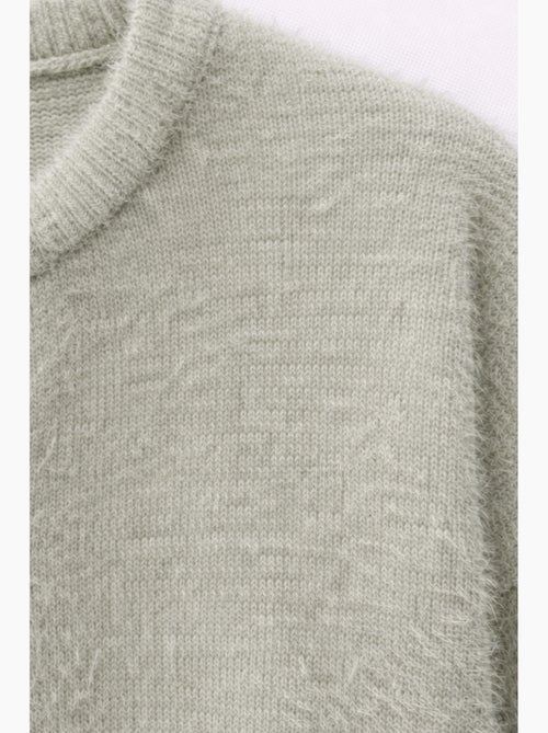 Oversized jacquard vest met knopen mixray - Kiabi