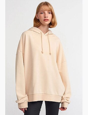 Oversized katoenen hoodie dilvin