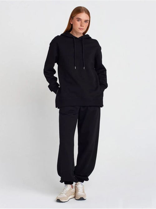 Oversized katoenen hoodie met rits dilvin - Kiabi Oversized katoenen hoodie met rits dilvin - Kiabi