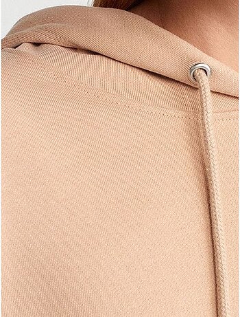 Oversized katoenen hoodie met split dilvin