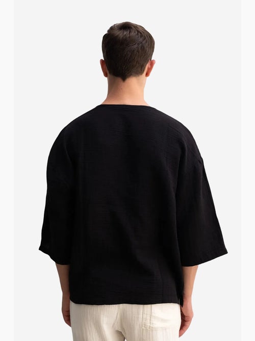 Oversized katoenen t-shirt met ronde hals giesto - Kiabi Oversized katoenen t-shirt met ronde hals giesto - Kiabi