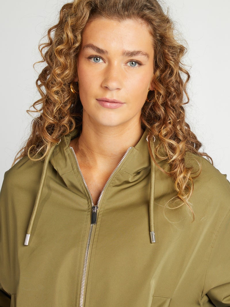 Oversized, kort jack KAKI - Kiabi