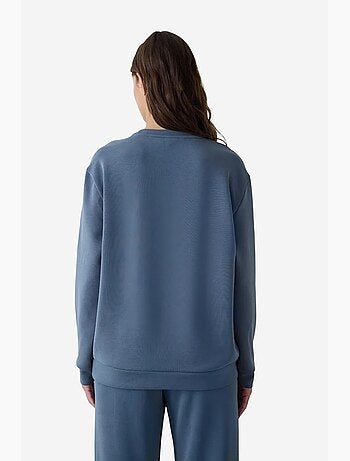 Oversized korte modal sweatshirt met ronde hals penti