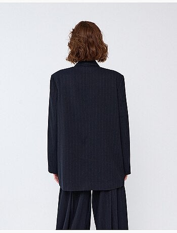 Oversized krijtstreepblazer, mo fashion