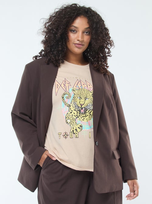 Oversized lang jasje - Kiabi