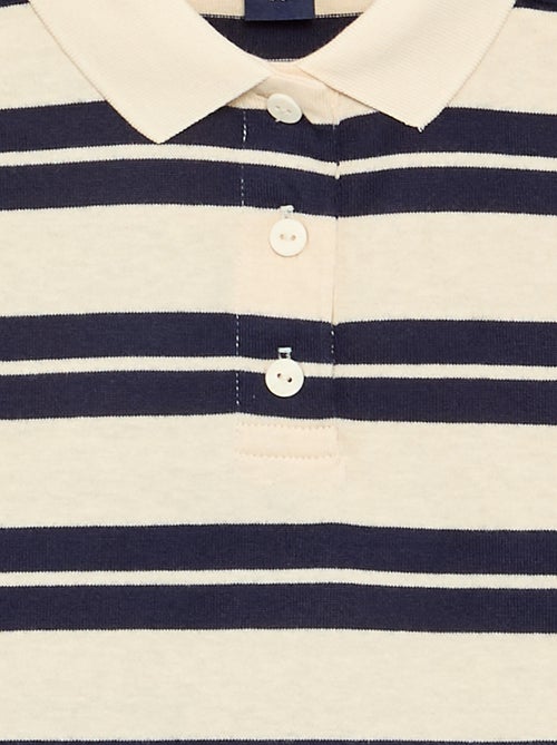 Oversized poloshirt met strepen - Kiabi
