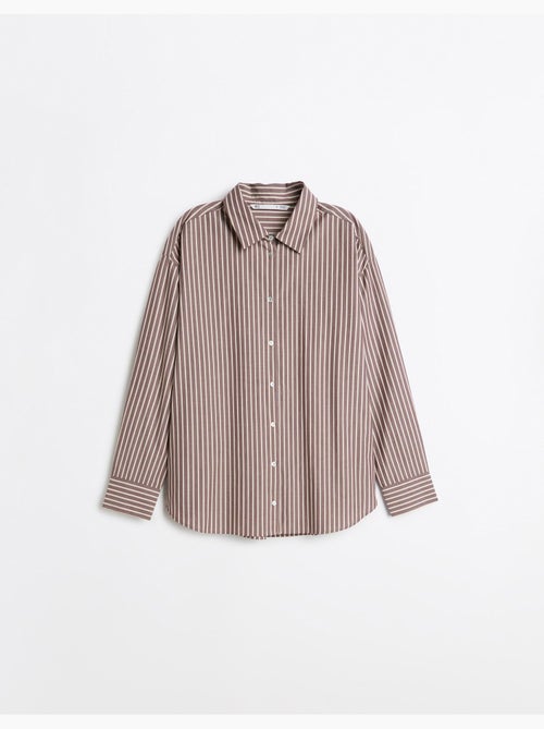 Oversized poplin-shirt, mo fashion - Kiabi Oversized poplin-shirt, mo fashion - Kiabi