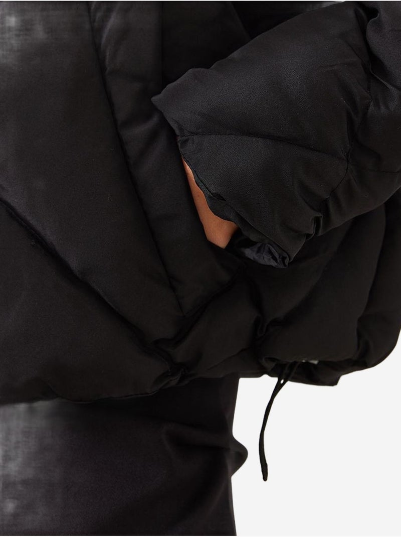 Oversized pufferjas lucci Zwart - Kiabi