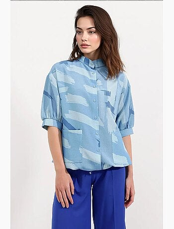 Oversized shirt met patroon bdart