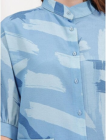 Oversized shirt met patroon bdart