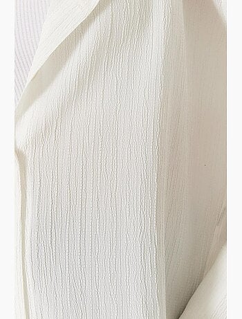 Oversized shirt met textuur lucci