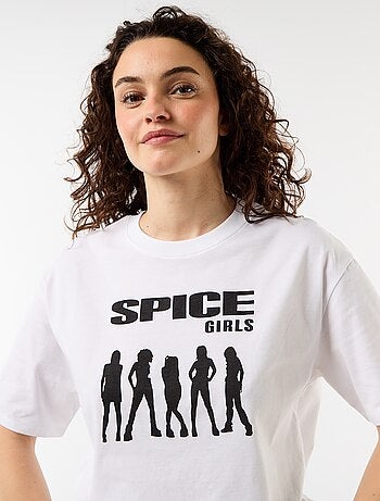 Oversized Spice Girls T-shirt met korte mouwen
