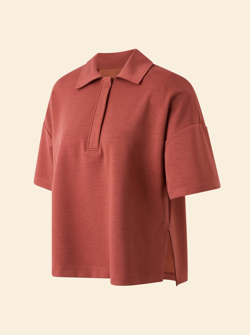Oversized sportpolo - (ekstract) Bruin - Kiabi